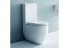 Унитаз моноблок Kerasan Flo 311701 (бачок и сиденье отдельно) цвет белый 