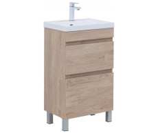 Тумба с раковиной Aquanet Нота New 50 дуб светлый 00345795 Тумба с раковиной Aquanet Нота New 50 дуб светлый 00345795