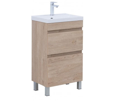 Тумба с раковиной Aquanet Нота New 50 дуб светлый 00345795 Тумба с раковиной Aquanet Нота New 50 дуб светлый 00345795