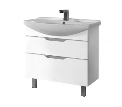 Тумба под раковину подвесная/напольная Dreja Laguna Plus 105 см, белый