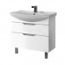 Тумба под раковину подвесная/напольная Dreja Laguna Plus 105 см, белый