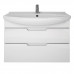Тумба под раковину подвесная/напольная Dreja Laguna Plus 105 см, белый