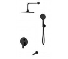 Душевая система скрытого монтажа с переключателем на 3 потребителя SET7in1LGB ESKO 