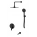 Душевая система скрытого монтажа с переключателем на 3 потребителя SET7in1LGB ESKO 