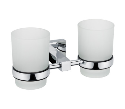 Подстаканник FIXSEN Metra двойной FX-11107 хром 