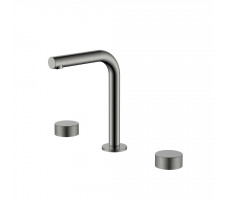 Смеситель на столешницу STICK TOUCH на 3 отв. Gun Metal Boheme 152-GM.2 графит матовый Смеситель на столешницу STICK TOUCH на 3 отв. Gun Metal Boheme 152-GM.2 графит матовый