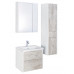 Зеркальный шкаф Roca Ronda 60 см белый матовый/бетон ZRU9303007