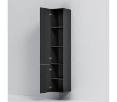 Шкаф-колонна, подвесной, правый, 30 см AM.PM Gem M90CHR0306BM Черный 