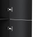 Шкаф-колонна, подвесной, правый, 30 см AM.PM Gem M90CHR0306BM Черный 