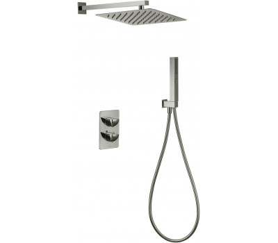 Смеситель для ванны Allen Brau Infinity 5.21216-BN (с внутренней частью) никель браш 