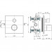 Душевой комплект Ideal Standard Ceratherm ALL in ONE 7 в 1, A7572AA, с термостатом, хром Хром 