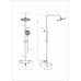 Душевая система с термостатом WONZON & WOGHAND, Черный матовый WW-A3006-T1-MB 