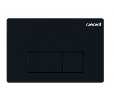 Кнопка для инсталляции ARC черная матовая CREAVIT GP8002.01 Чёрный матовый