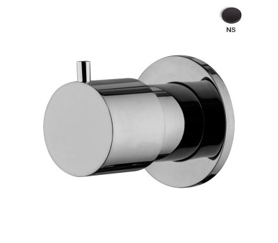 Переключатель на 2 источника Fima Carlo Frattini Spillo Up F3233/2NS черный, в комплекте с внутренней частью