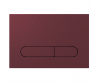 Кнопка смыва ISVEA Sotti 54ST0112I для инсталляции Durezza цвет бордовый матовый 