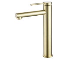 Смеситель ABBER Emotion AF8811G для накладной раковины, золото матовое 