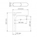 Смеситель для раковины WasserKRAFT Dinkel 5800 5803H Хром 
