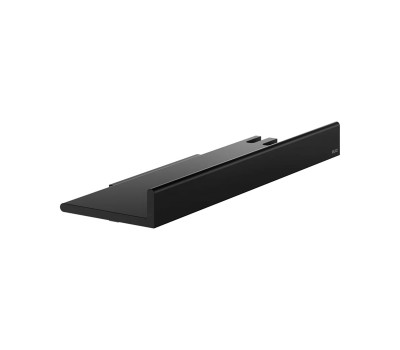 Полочка для душа, встроенный крючок, съемный Keuco REVA 12858370000 Черный матовый 