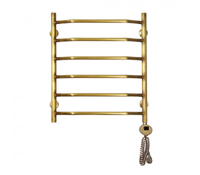 Полотенцесушитель электрический Domoterm Лаура Лаура П6 500x600 АБР ER Античная бронза 
