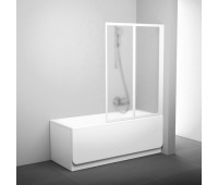 Шторка для ванны складная Ravak VS2 105х140 цвет профиля белый 796M010041 