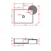 Раковина Artceram Cartesio CAL002 35 00 Акция  
