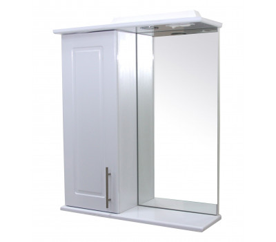 Зеркало-шкаф навесной с подсветкой MIXLINE Мираж-60 левый 535187  