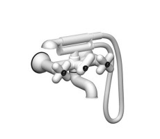 Смеситель для ванны Fantini I Balocchi 60 29 0515 Хром 