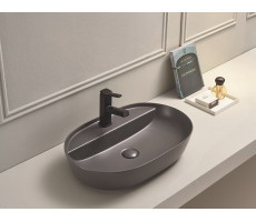 Умывальник CeramaLux 78325XMDH серый 