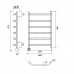 Полотенцесушитель электрический Domoterm Лаура Лаура П6 600x800 EL Хром Полотенцесушитель электрический Domoterm Лаура Лаура П6 600x800 EL Хром
