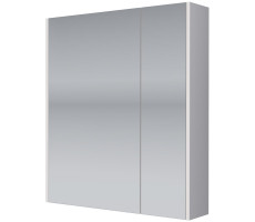 Зеркальный шкаф Dreja Prime 60 см, белый
