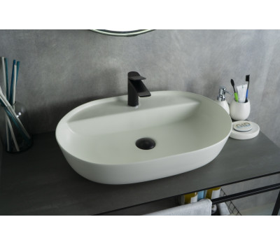 Раковина накладная Gid Wm1346 Белый матовый 