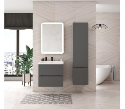 Шкаф подвесной Art&Max TECHNO Смоки софт AM-Techno-1600-AC-SO-ZB815-R 