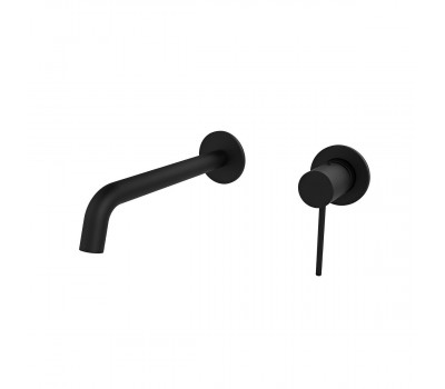 Смеситель для раковины встраиваемый Raiber RPB-004, черный 