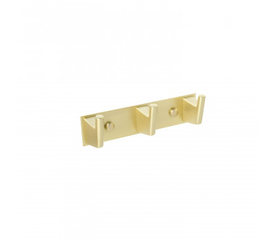 Планка FIXSEN TREND GOLD 3 крючка FX-99005-3 Планка FIXSEN TREND GOLD 3 крючка FX-99005-3