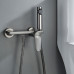 Гигиенический душ со смесителем Shevanik S4305T-1, оружейная сталь