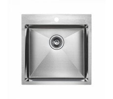 Мойка нерж. сталь KRONER, PM215151-BS, брашированная нерж. сталь, 510х510мм, Paulmark Мойка нерж. сталь KRONER, PM215151-BS, брашированная нерж. сталь, 510х510мм, Paulmark