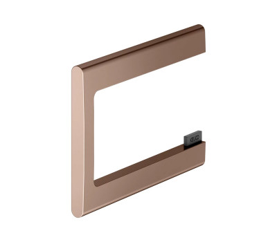 Держатель туалетной бумаги поворотный, открытый, рулон до 120 мм Keuco EDITION 400 11562290000 Розовое золото 