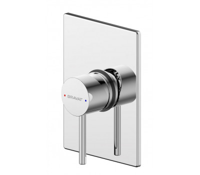 Встраиваемый смеситель 1-функц. Bravat PB86061C-A-ENG Хром 