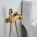 Гигиенический душ со смесителем Shevanik S4005G-1, золотой сатин