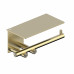 Бумагодержатель с полкой ABBER Osten 316 AA1830BG золото брашированное Бумагодержатель с полкой ABBER Osten 316 AA1830BG золото брашированное