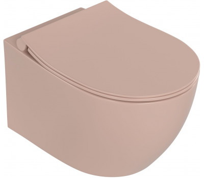 Унитаз подвесной Allen Brau Fantasy 3 Vortex 4.11035.SM розовый 