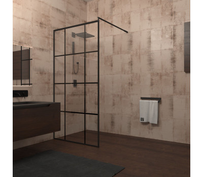 Душевая перегородка KR-80 Veconi KR80-100-01-19C1 