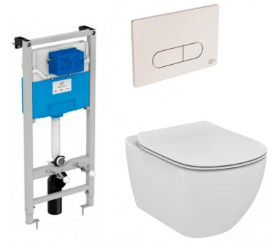 Унитаз с инсталляцией Ideal Standard Tesi R030501 Белый Унитаз с инсталляцией Ideal Standard Tesi R030501 Белый