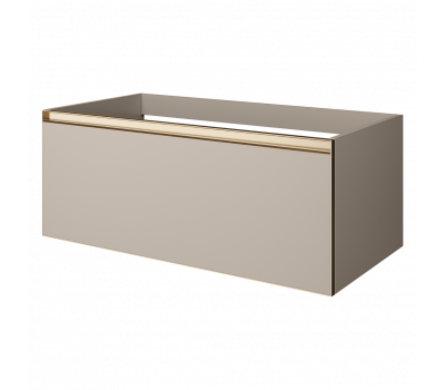 Тумба Armadi Art QUATRO 1 100см DAPHNE профиль MATT GOLD 790-M1-100-D-MG Тумба Armadi Art QUATRO 1 100см DAPHNE профиль MATT GOLD 790-M1-100-D-MG