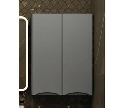 Подвесной шкаф Style Line Бергамо мини 600 Люкс антискрейтч серый, PLUS СС-00002358  Подвесной шкаф Style Line Бергамо мини 600 Люкс антискрейтч серый, PLUS СС-00002358