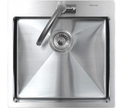 Мойка R5050H MELANA ProfLine 3,0/200 САТИН врезная квадратная MLN-R5050H Мойка R5050H MELANA ProfLine 3,0/200 САТИН врезная квадратная MLN-R5050H