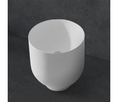 Раковина накладная ABBER Stein AS2618 белая матовая 