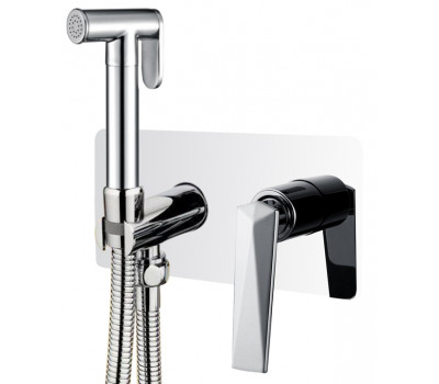 Гигеническая лейка со смесителем VENTURO хром Boheme 377 