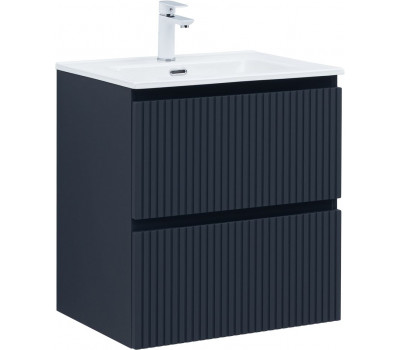 Тумба с раковиной Aquanet Джейн 60 цв.маренго (раковина Flat) 00332541 Тумба с раковиной Aquanet Джейн 60 цв.маренго (раковина Flat) 00332541