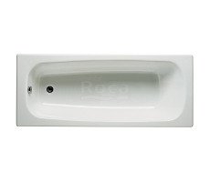 Ванна чугунная Roca Continental 170x70 см 21290100R, без покрытия, ножки отдельно